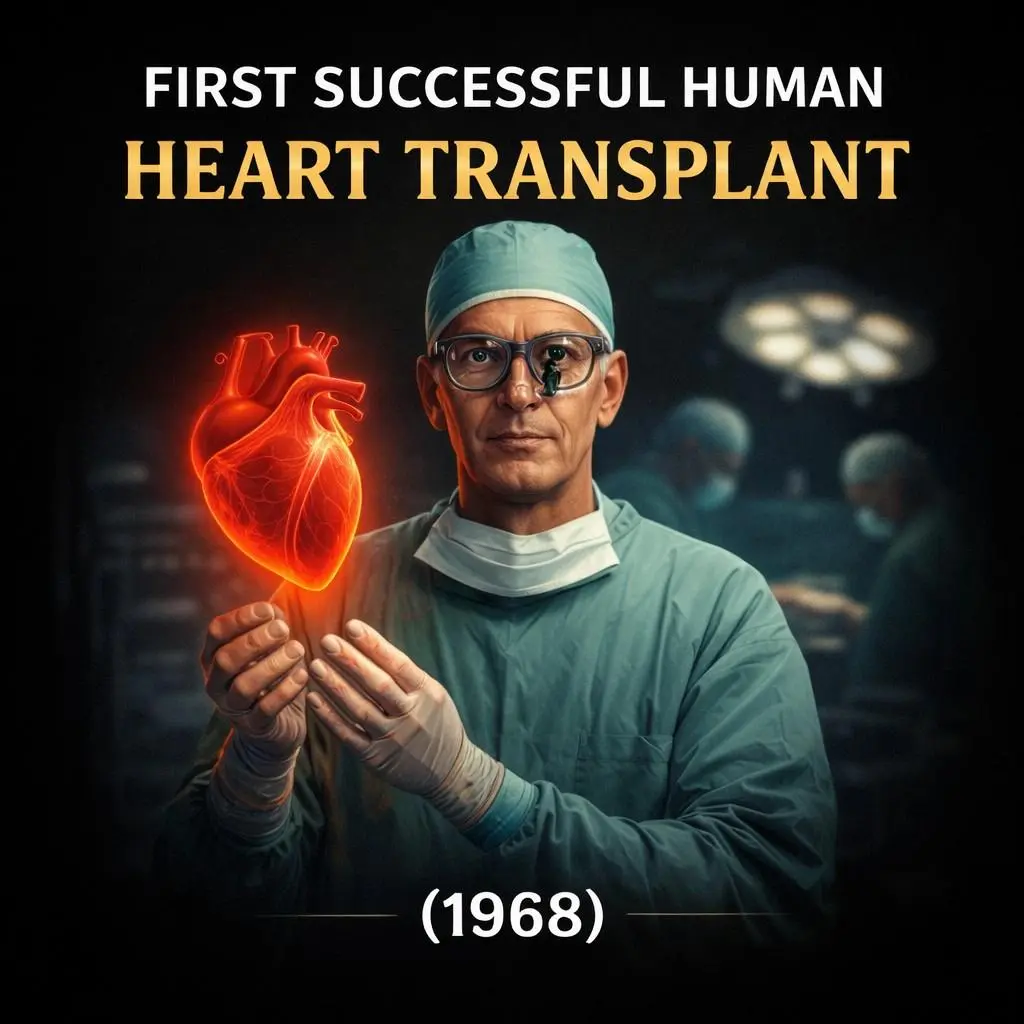 first successful human heart transplant